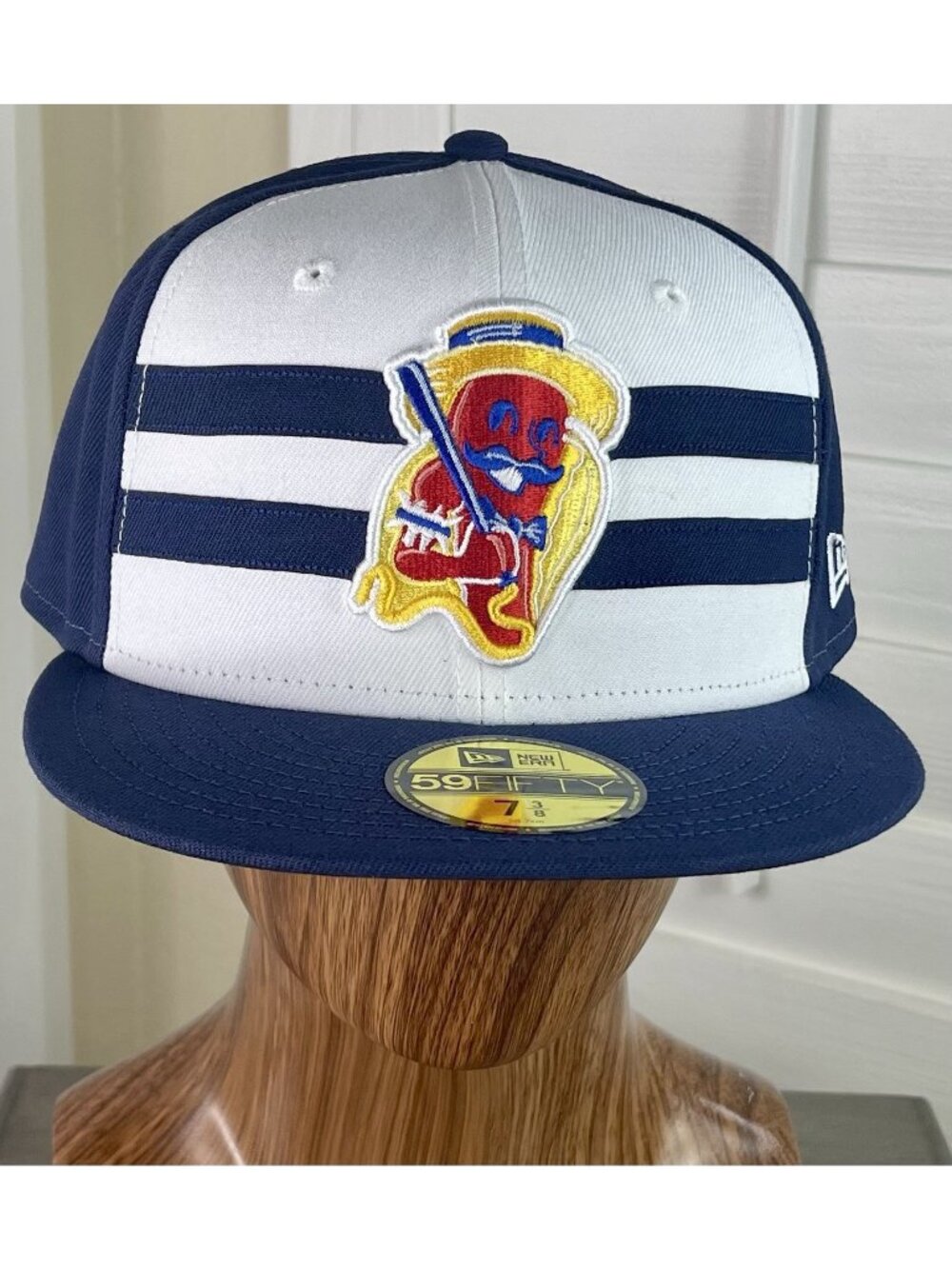 New Era 59Fifty MiLB Brooklyn Cyclones ‘Coney Island Franks’ Fitted Hat 7 3/8